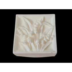 Square silicone mold with...