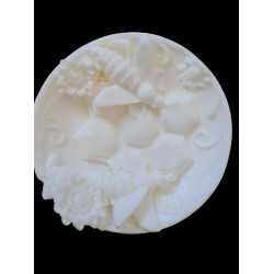 Flexible silicone mold with...