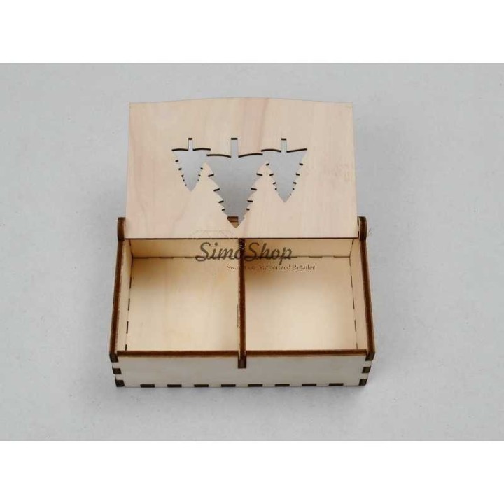 Cutie BRADUTI pentru 2 sapunuri 14x8,4x4cm
