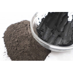 Black anthracite clay
