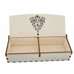 Wooden box for 2 soaps-...