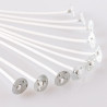 Fitil cerat cu talpa 2.5 mm x 9.5 cm- 10 bucati