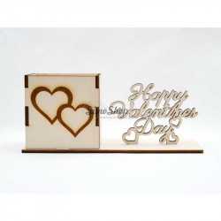 Wooden set with box and...