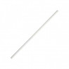 Glass shaking wand with rounded ends 300mm