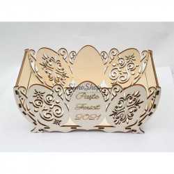 Decorative wooden basket...