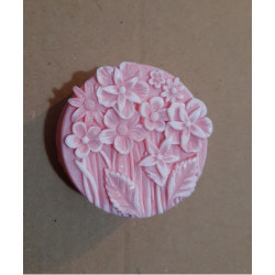 Round silicone mold with...